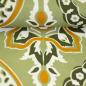 Preview: Viskose Orientalische Muster Grün/Senf by Swafing